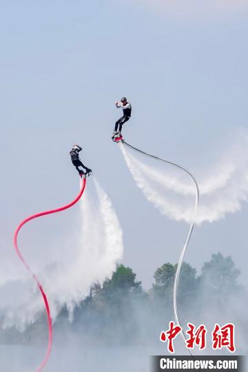 2023全国摩托艇（水上飞人）精英赛在金华市婺城