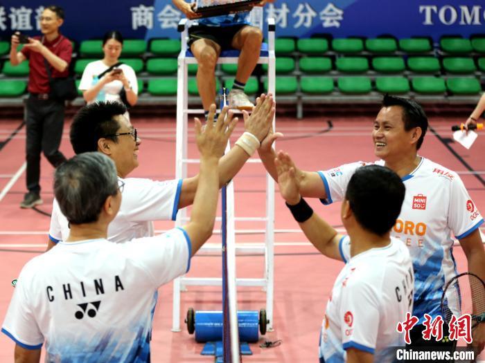 印尼中国商会总会第十三届羽毛球赛在雅加达圆