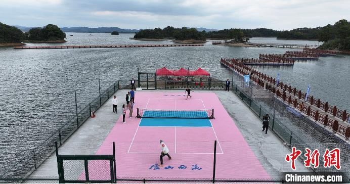 江西庐山西海打造匹克球赛事IP，擦亮体育旅游金